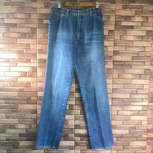 Vintage Women’s Rustler Straight Leg Blue Jeans Size 30x32